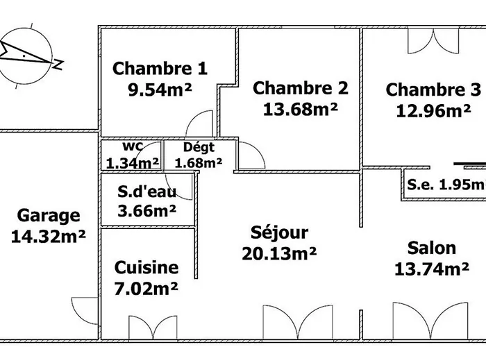 Maison Proche Avec Jardin, Pret Velos, Internet Et Espace Lingerie - Fr-1-426-545