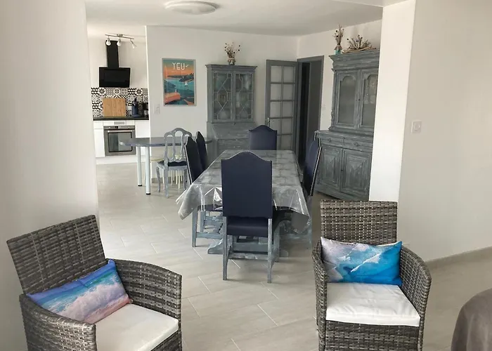 Maison Proche Avec Jardin, Pret Velos, Internet Et Espace Lingerie - Fr-1-426-545 * 생 힐레르 드 리에